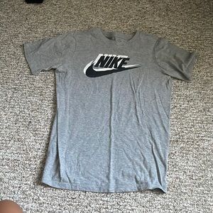 Grey Nike shirt